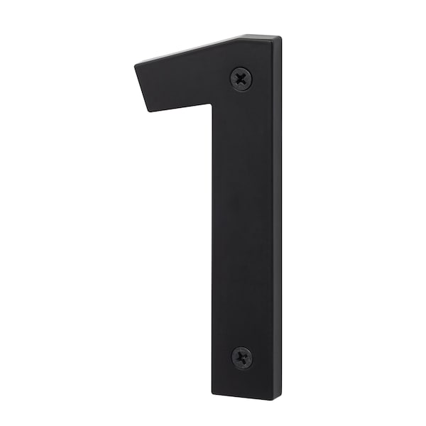 Sure-Loc Hardware Sure-Loc Hardware Zinc House Number 5, No. 1, Flat Black HN5-1 FBL - main